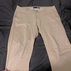 MENS RSQ KHAKI PANTS